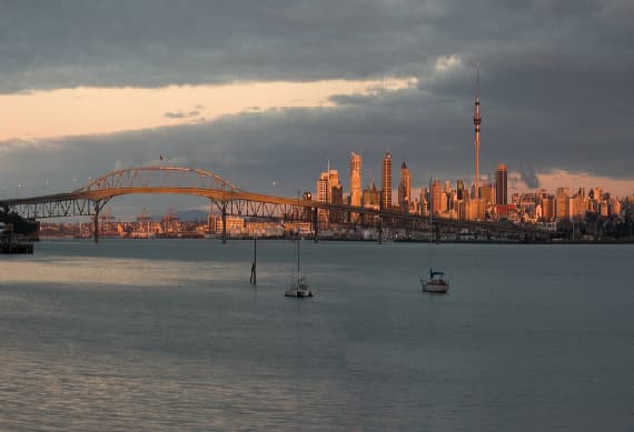 Auckland Harbour Bridge- 0