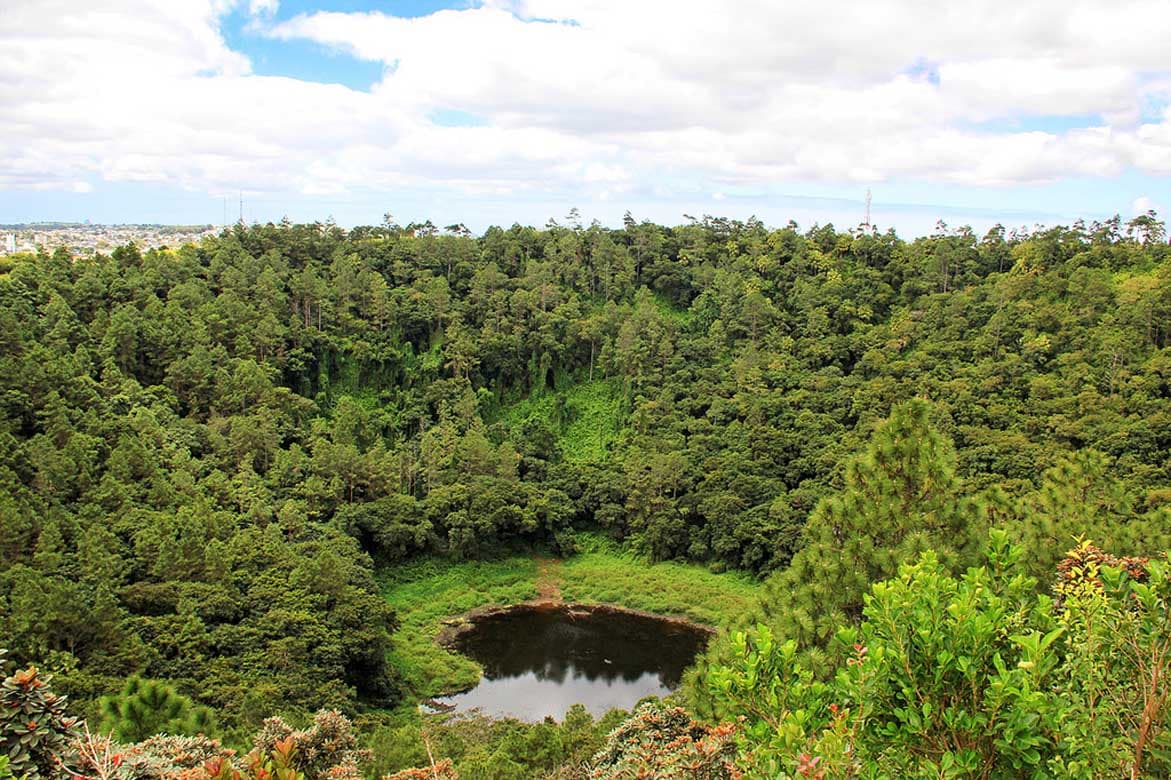 CRATER OF THE TROU AUX CERT