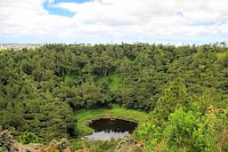 CRATER OF THE TROU AUX CERT