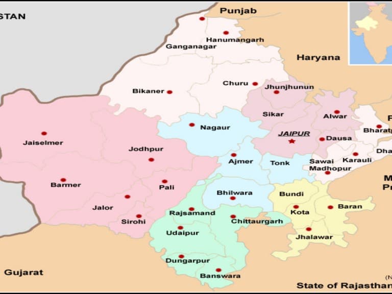 Geography in Rajasthan