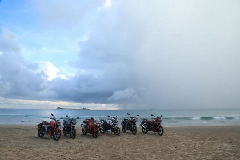 Explore the Beach on a Motorbike