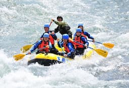 White Water Rafting At Ayung River