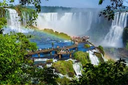 Iguazu Falls Brazil Side