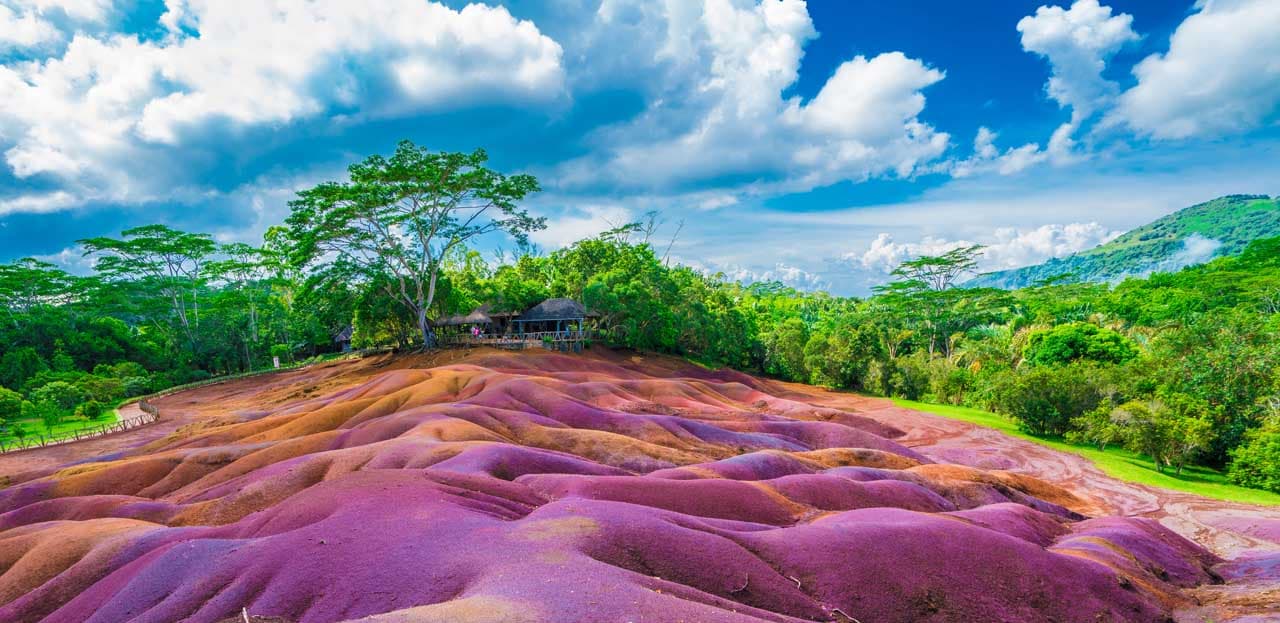 Valley of colors and numerous Water fall