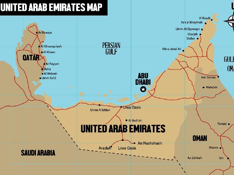 Geography in United Arab Emirates