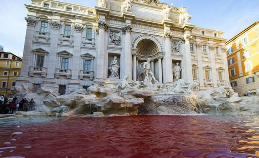 Beautiful Trevi Fountain