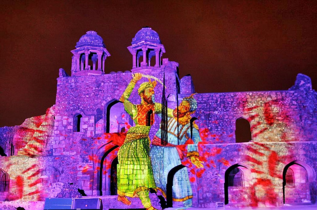 Enjoy the Light and sound show