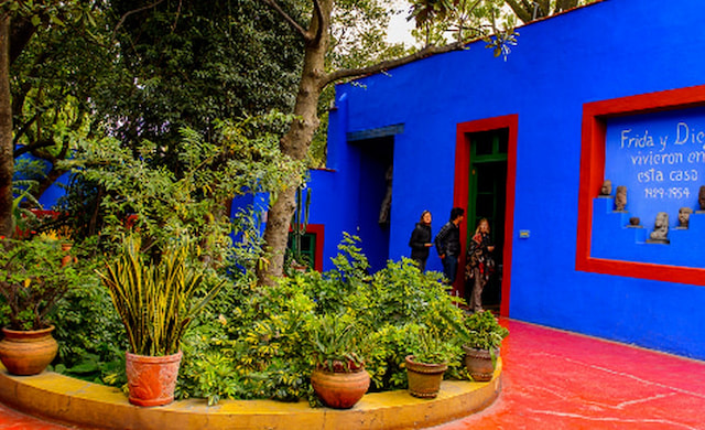 Frida Kahol’s home turned museum