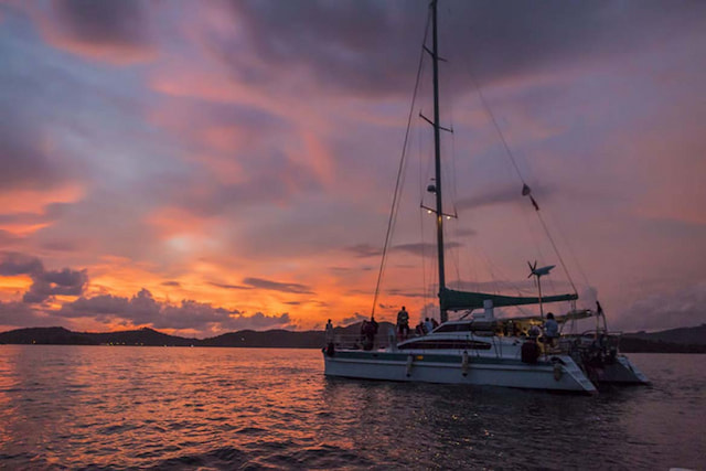 Enjoy a Sunset Dinner Cruise