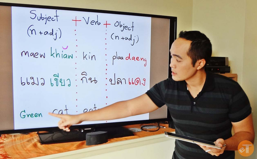Take Thai language lessons