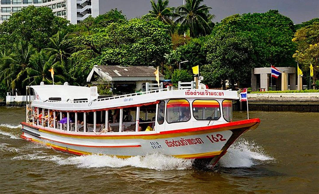 Take a water taxi in Bangkok