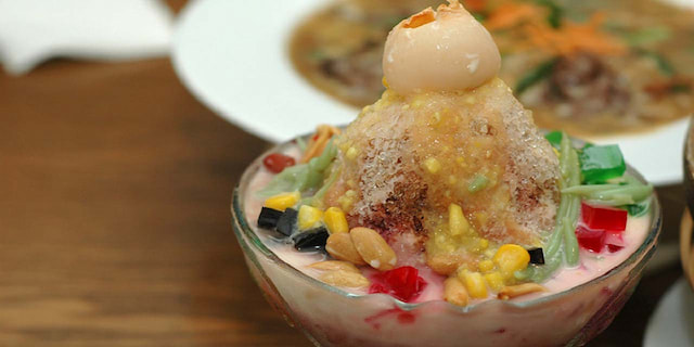 Malaysian Dessert Ais Kacang