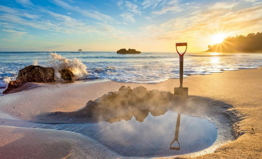 Dig your own Spa at Hot Water Beach